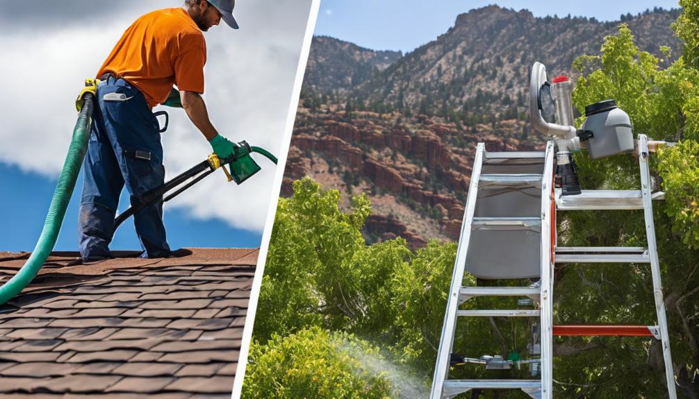 Professional vs. DIY Roof Cleaning: What’s Best in Utah?