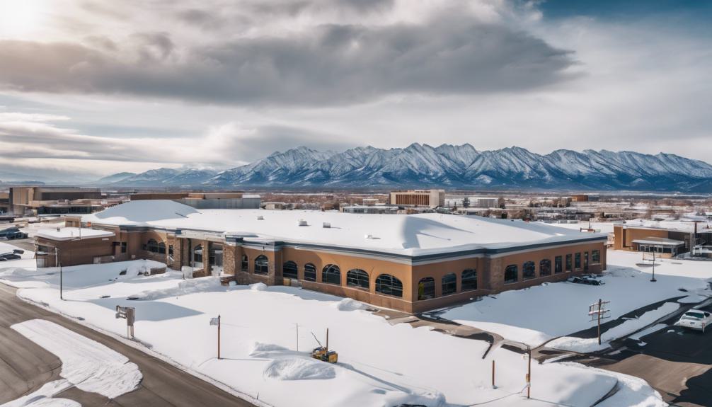 Commercial Roofs and Snow Load: Challenges in Utah