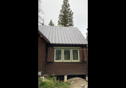 “How we Installed a New Metal Roof on a Cozy Cabin in Brighton”