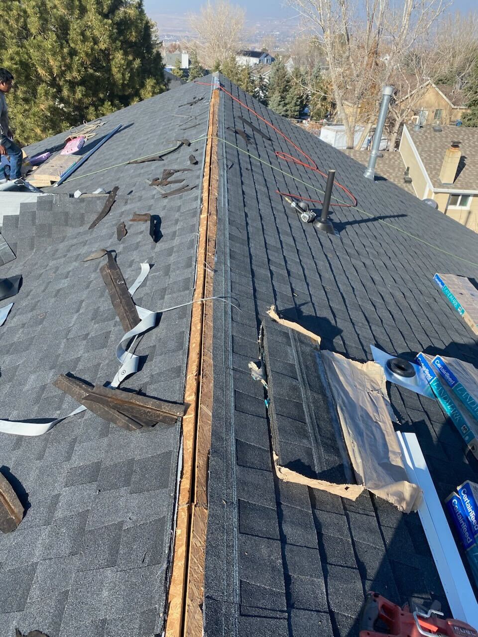 Transforming Roofs: Our Asphalt Shingle Project in Elk Ridge