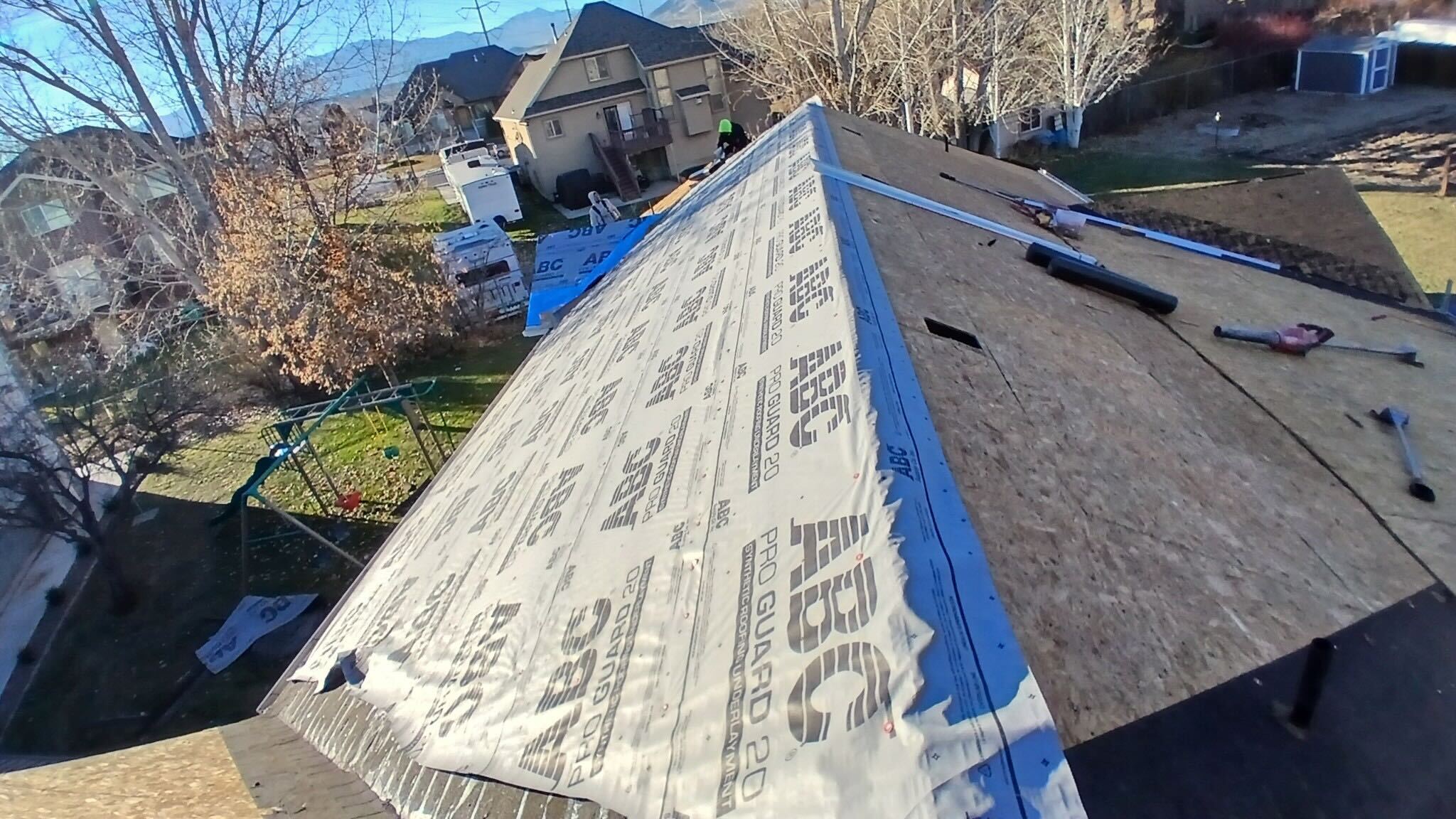 Tearing Off the Old Roof: A Pleasant Grove Project