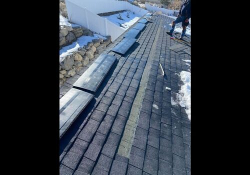 Our Work on the Shingle Over Exhaust Vent Project