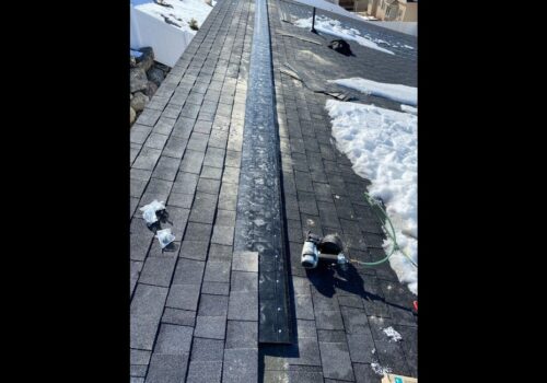 Our Work on the Shingle Over Exhaust Vent Project