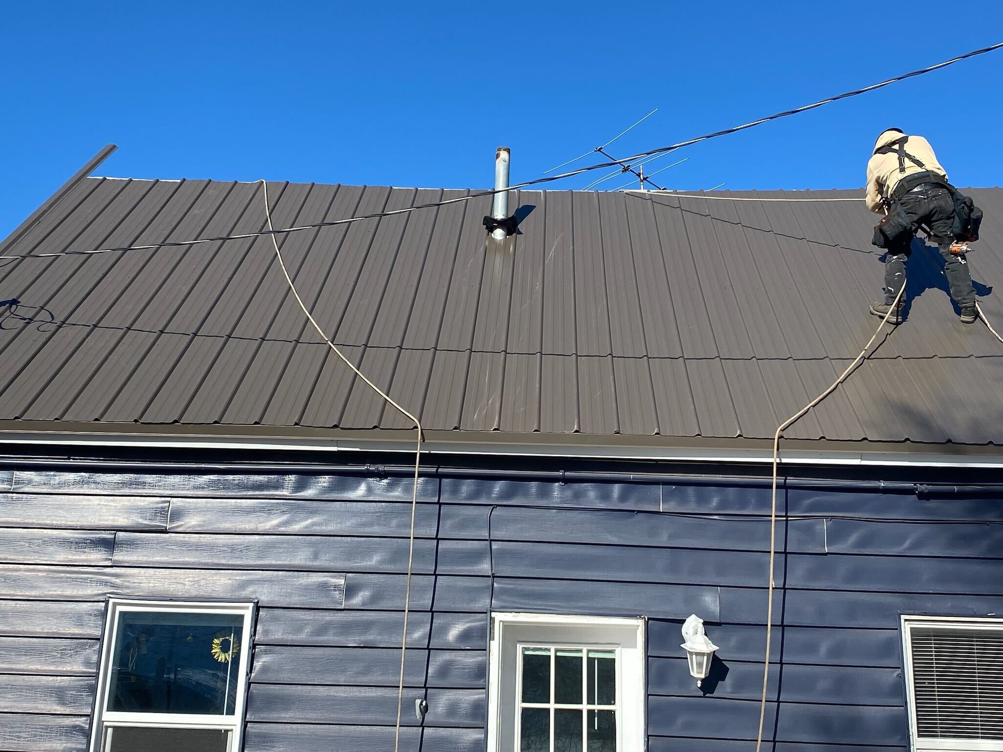 Behind the Scenes of Our Metal Roof Project