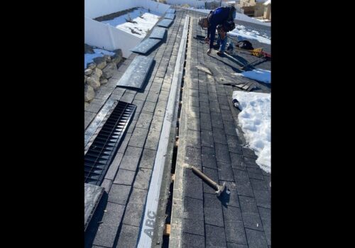 Our Work on the Shingle Over Exhaust Vent Project