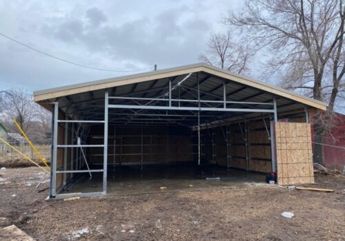 Building a Brand New Garage in Layton, Utah