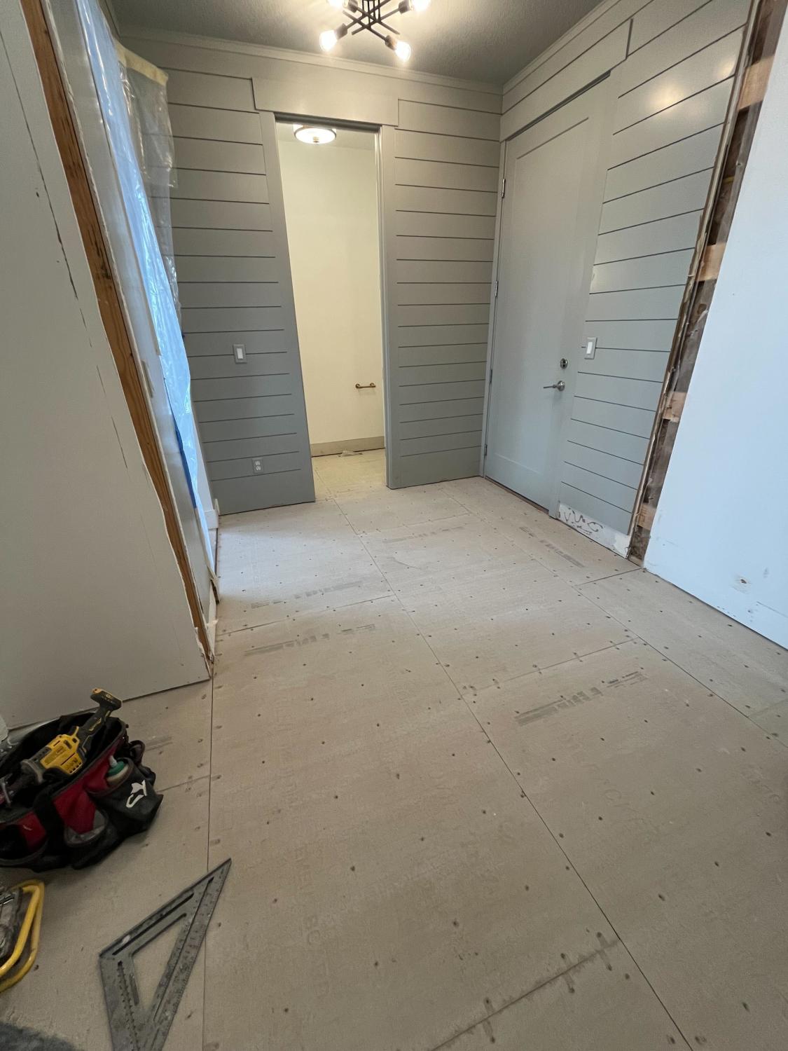 Transforming Spaces: Our Tile Removal Project in Kaysville, Utah