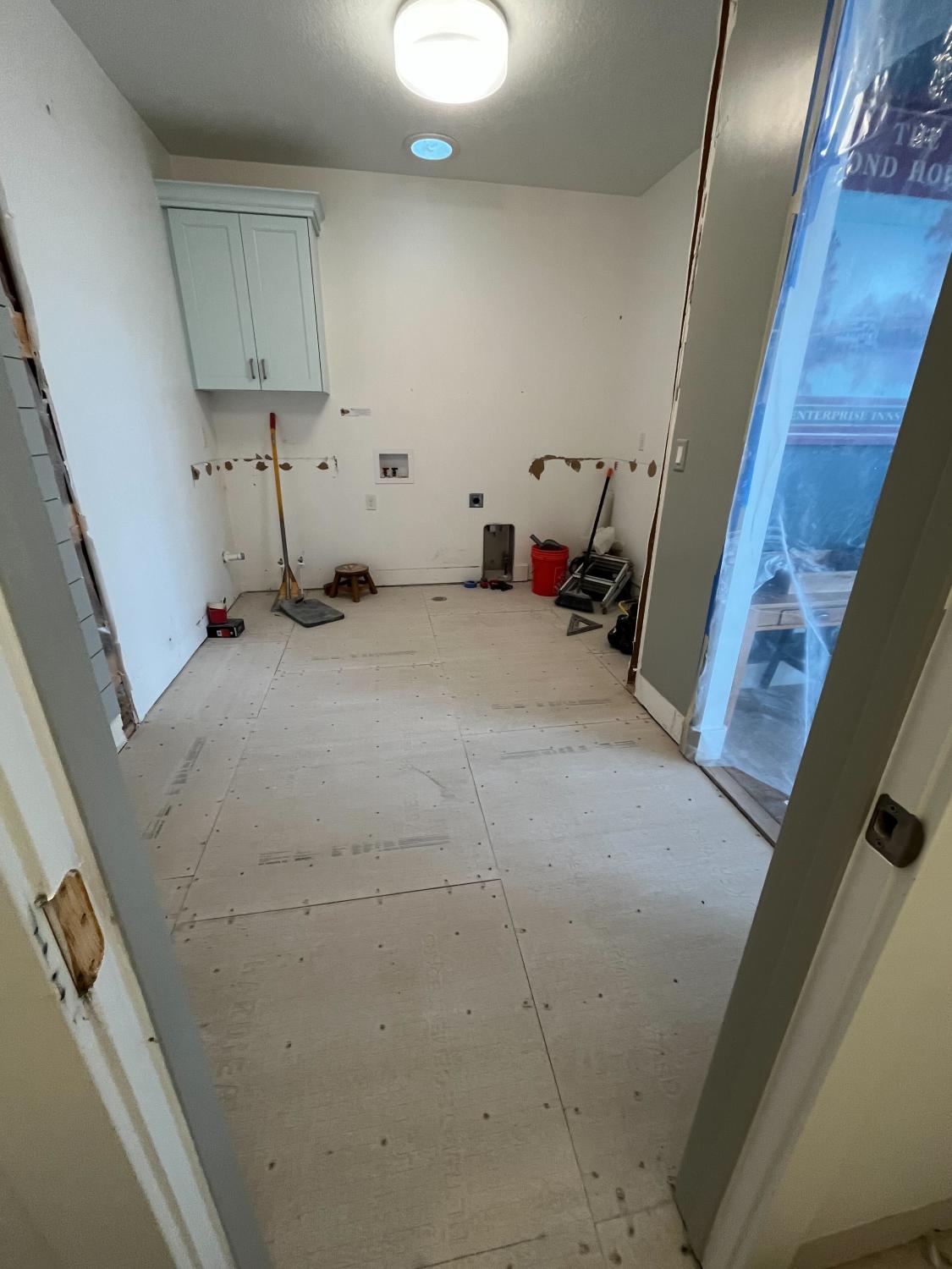 Transforming Spaces: Our Tile Removal Project in Kaysville, Utah