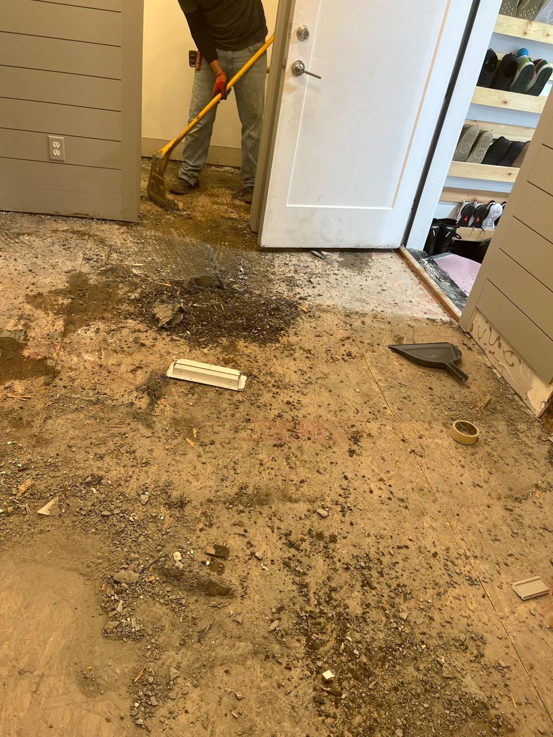 Transforming Spaces: Our Tile Removal Project in Kaysville, Utah