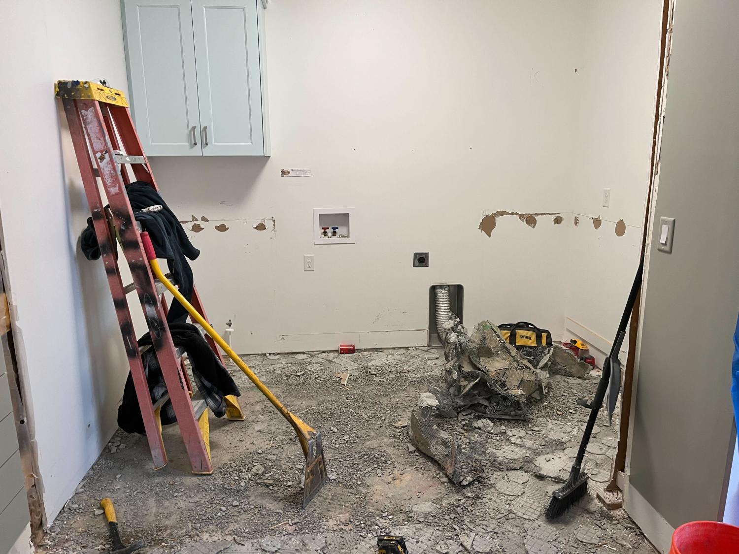 Transforming Spaces: Our Tile Removal Project in Kaysville, Utah