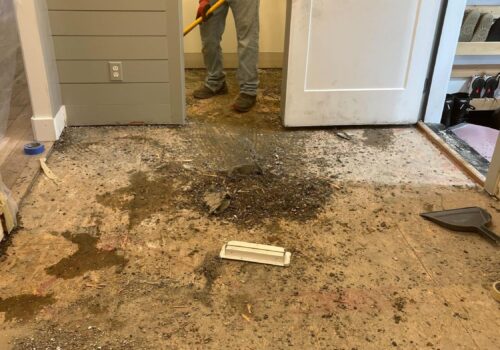 Transforming Spaces: Our Tile Removal Project in Kaysville, Utah