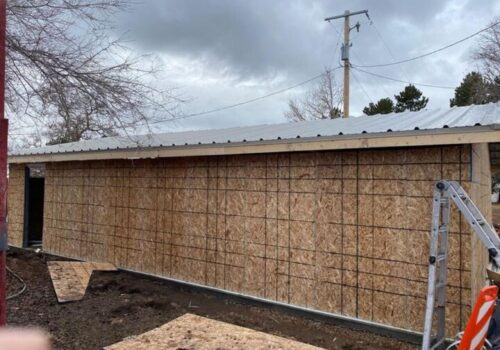Building a Brand New Garage in Layton, Utah