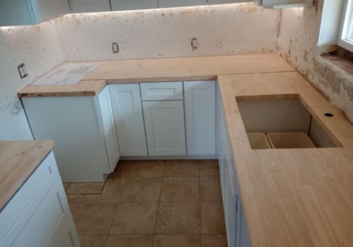 Salt Lake City Kitchen Upgrade: Butcher Block Countertops