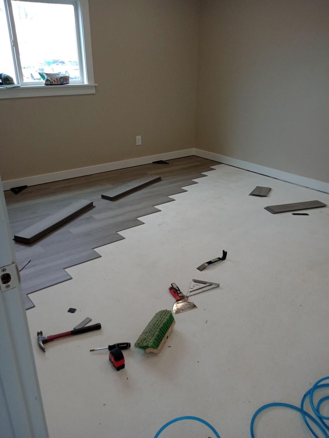 Making Floors Beautiful: Our Tremonton Luxury Vinyl Installation