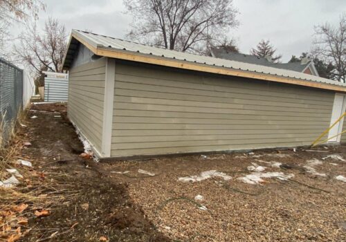 Transforming a Garage with James Hardie Board Siding