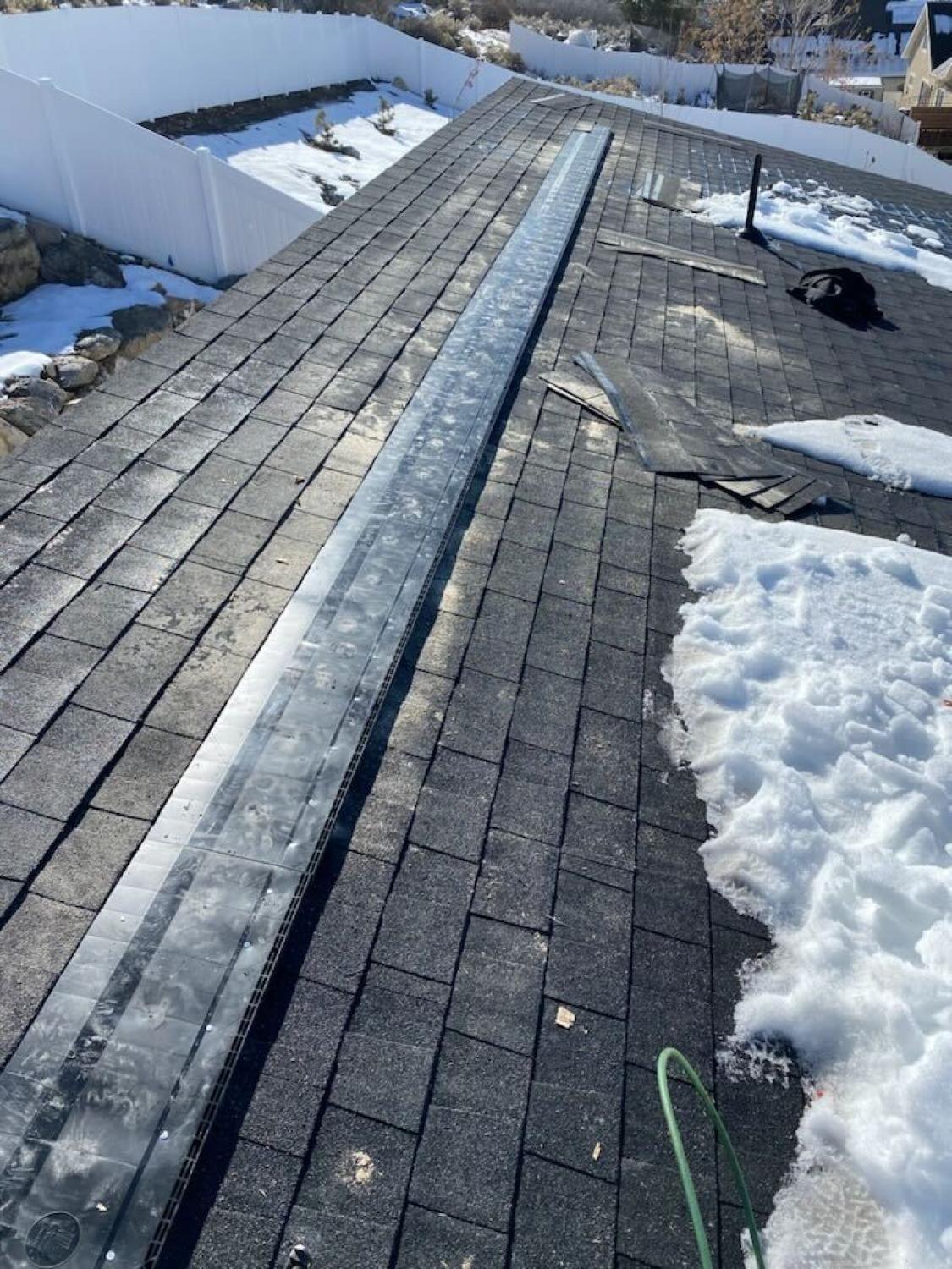 Crater Hills Roof Upgrade: Shingle-Over Vent Installation
