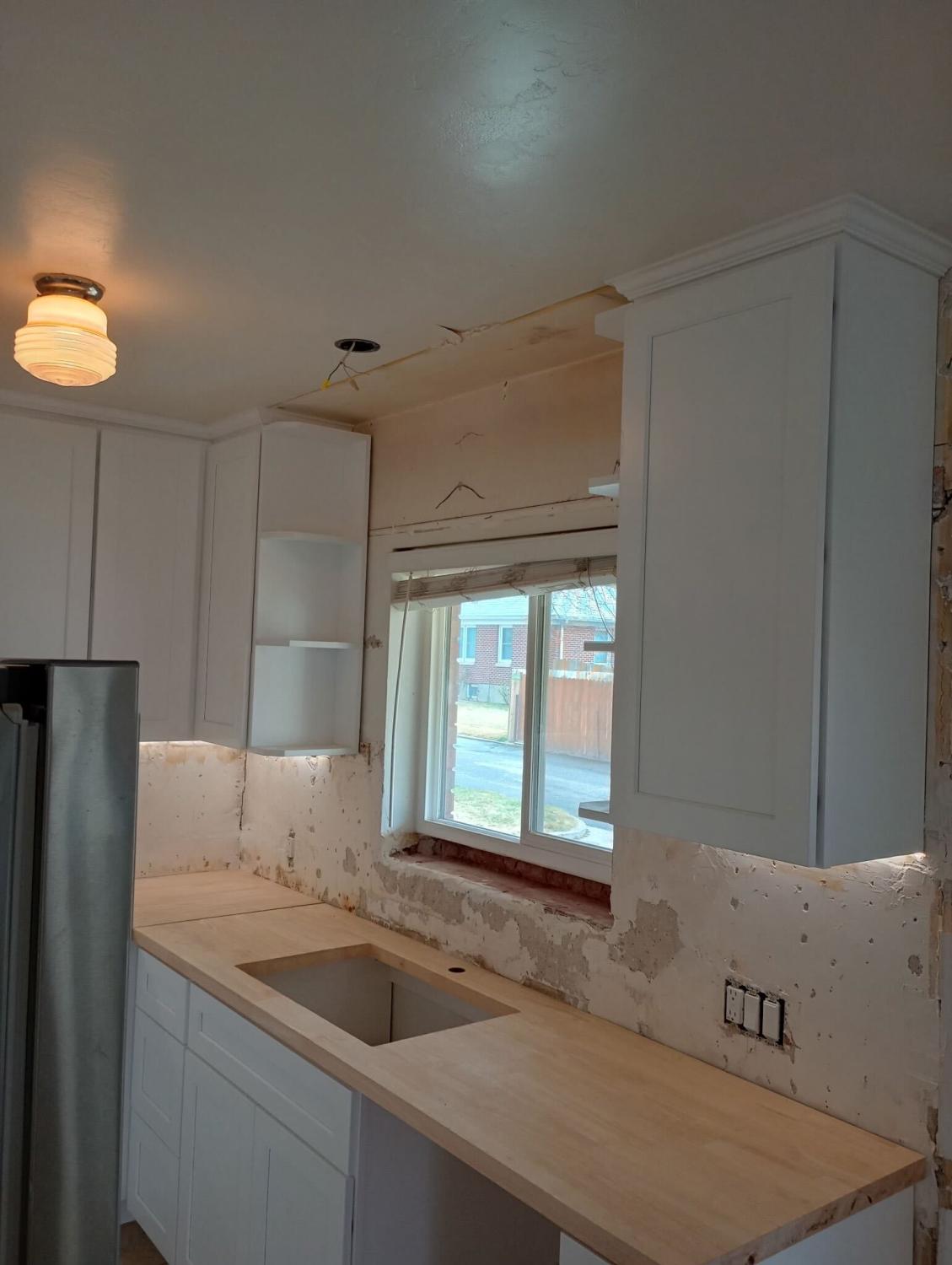 Salt Lake City Kitchen Upgrade: Butcher Block Countertops