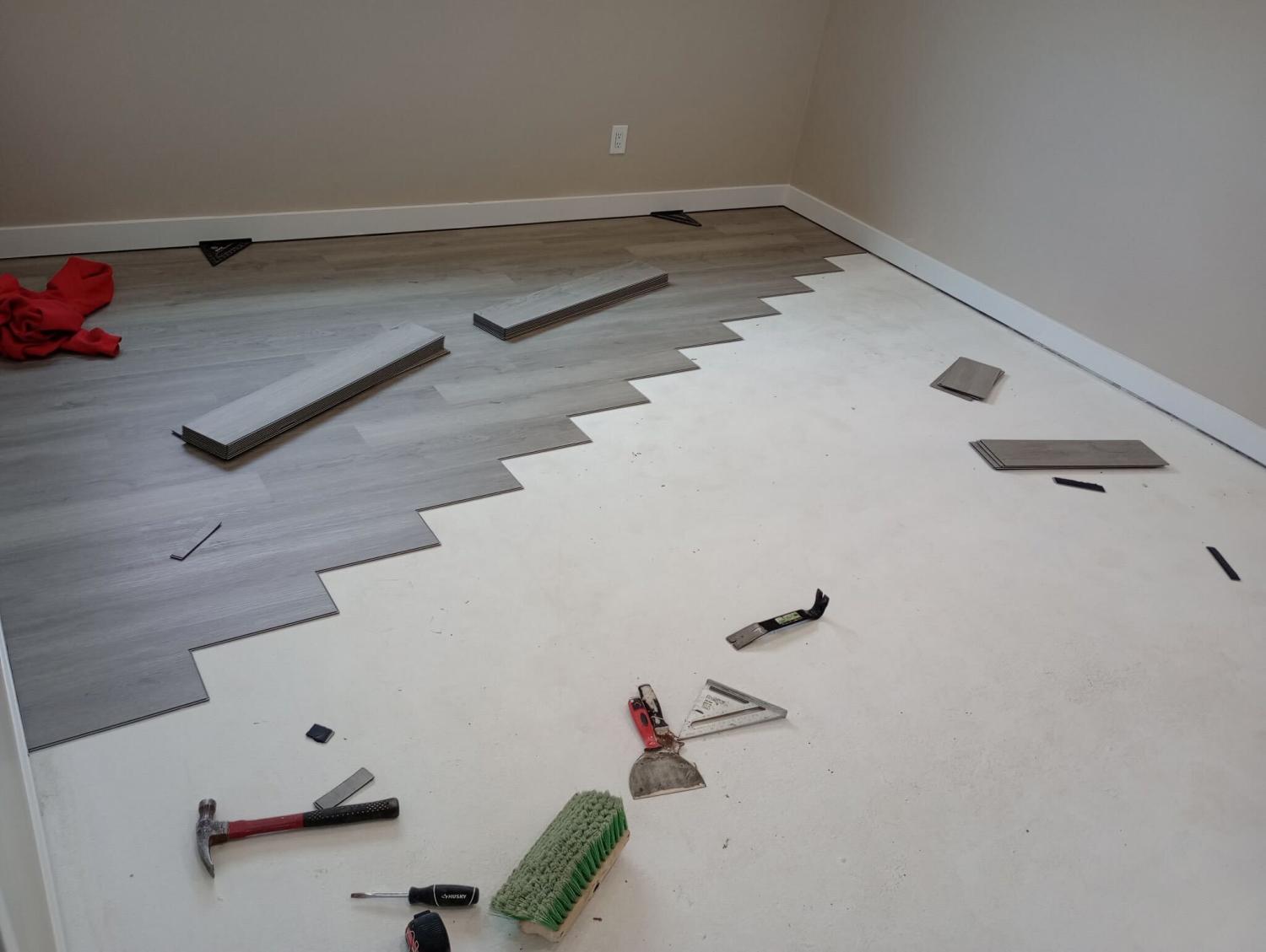 Making Floors Beautiful: Our Tremonton Luxury Vinyl Installation