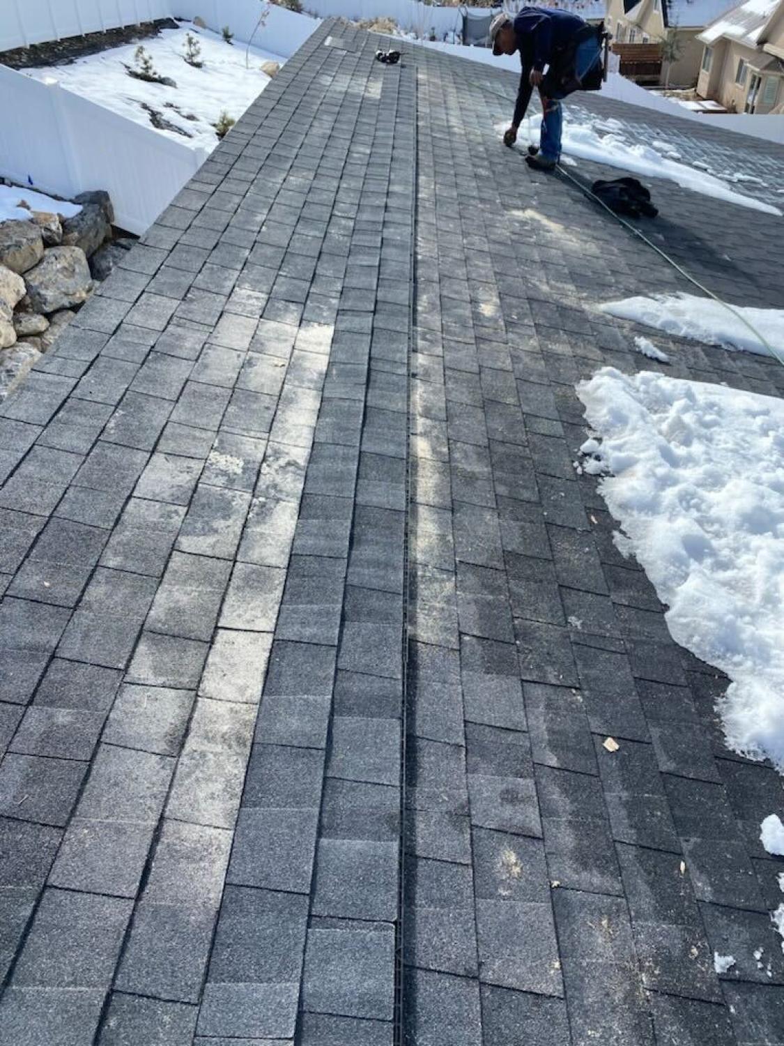 Crater Hills Roof Upgrade: Shingle-Over Vent Installation