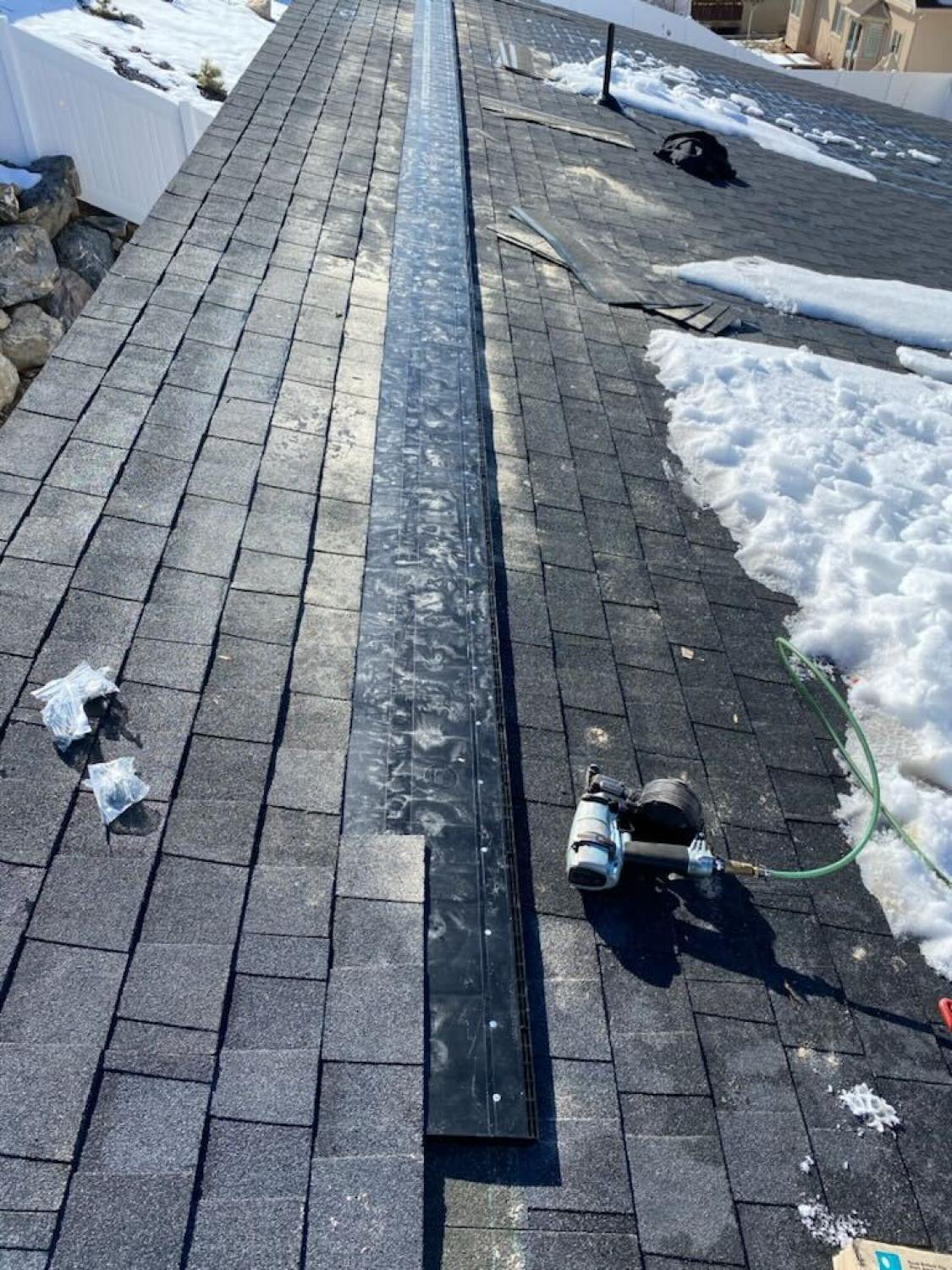 Crater Hills Roof Upgrade: Shingle-Over Vent Installation