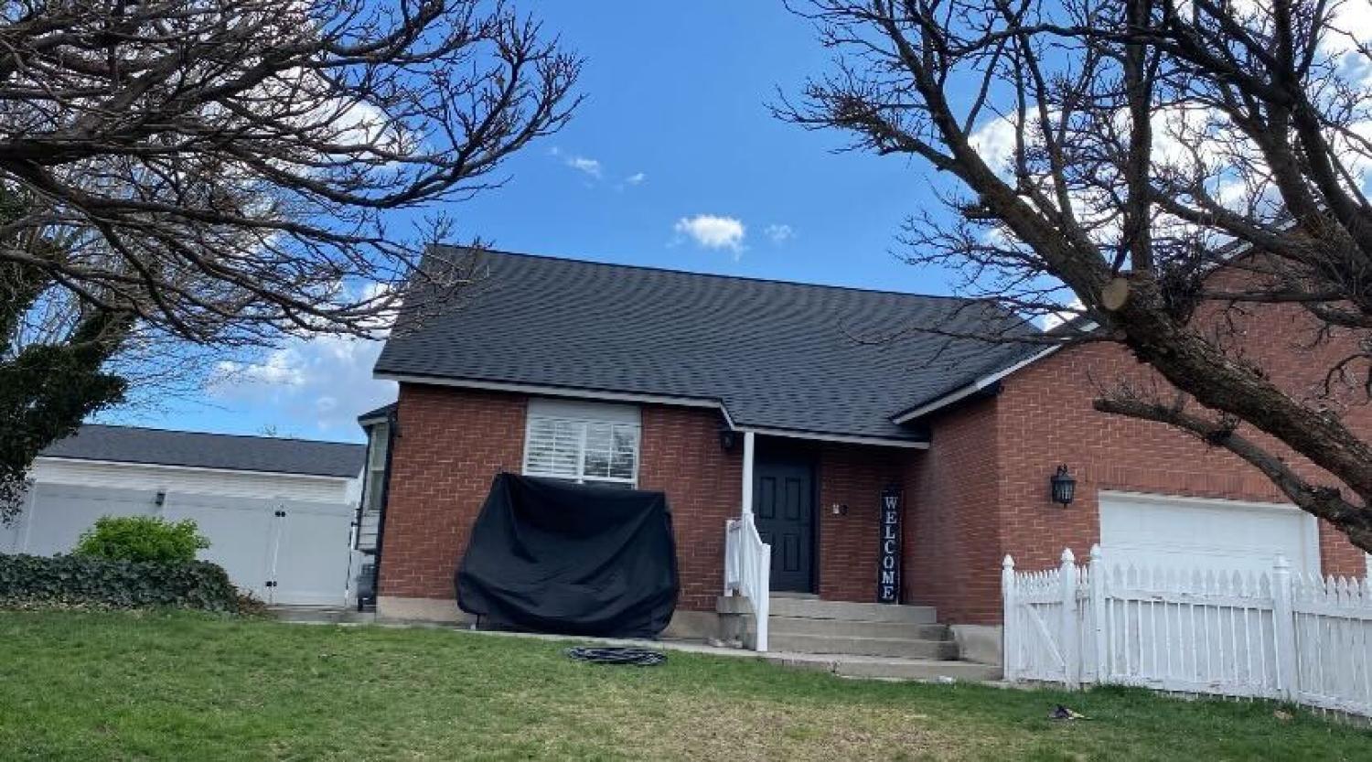 New Roof Installed: West Valley Landmark Moire Black Shingles