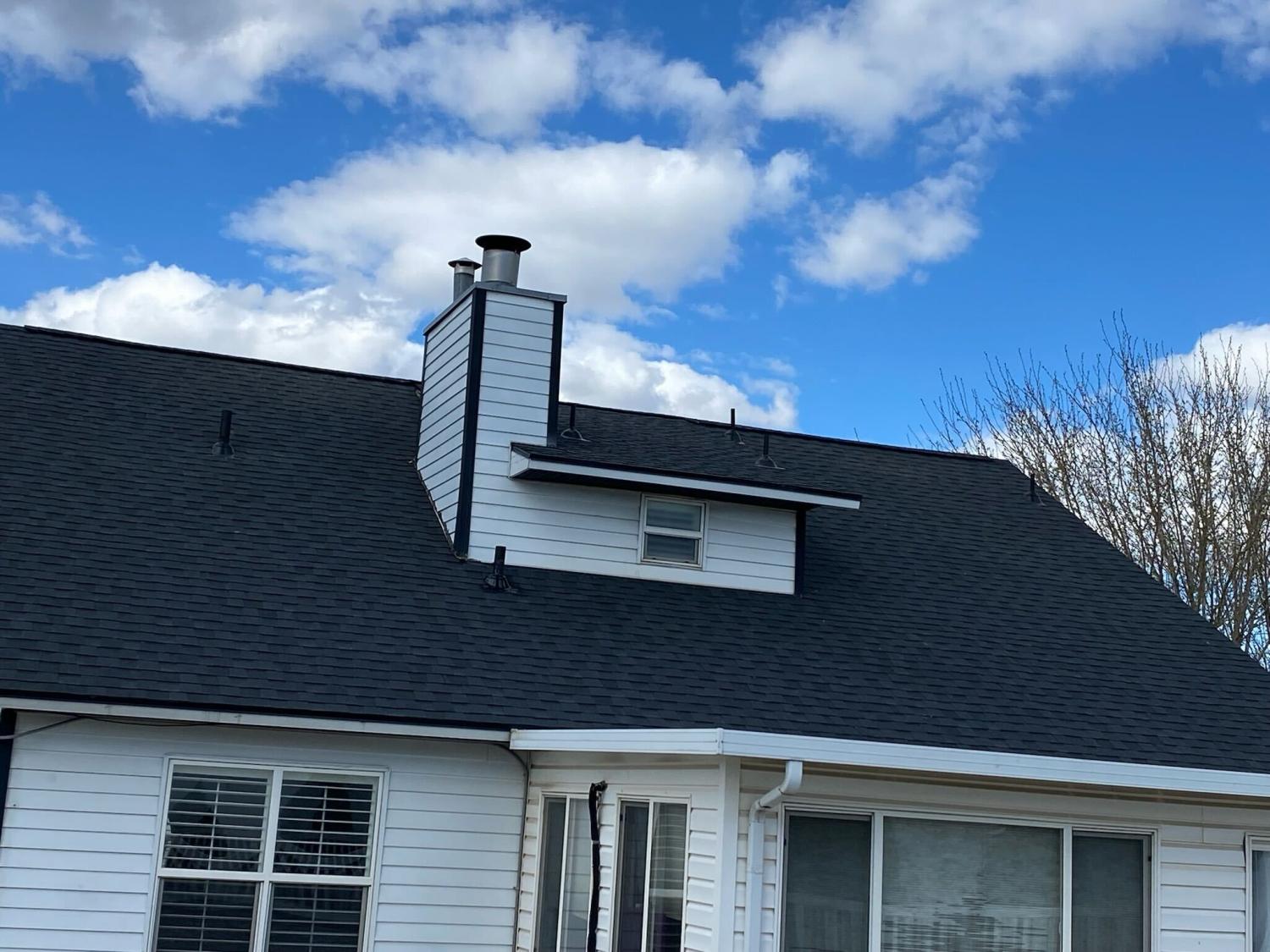 New Roof Installed: West Valley Landmark Moire Black Shingles