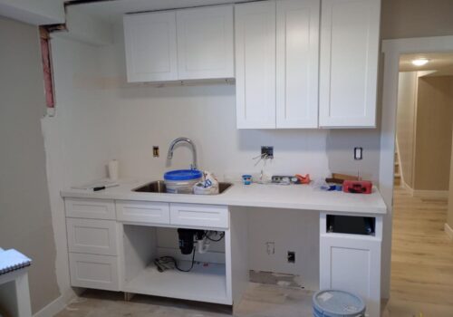 Creating a Kitchen in the Basement: A New Rental Space