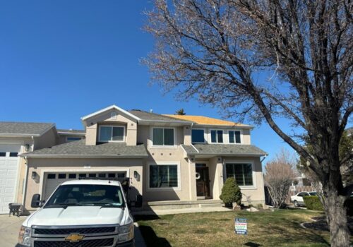 New Roof, New Look: West Jordan’s Weathered Wood Shingles