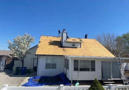 New Roof Installed: West Valley Landmark Moire Black Shingles