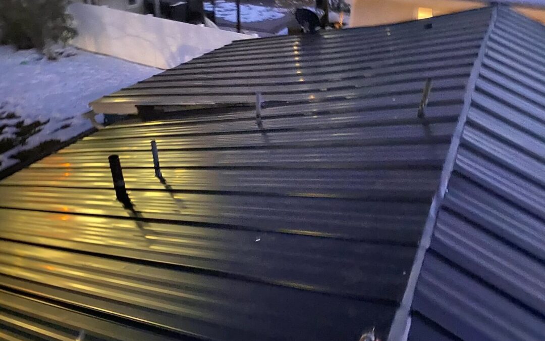New Metal Roof and Low Slope TPO Roof in Millcreek, Utah