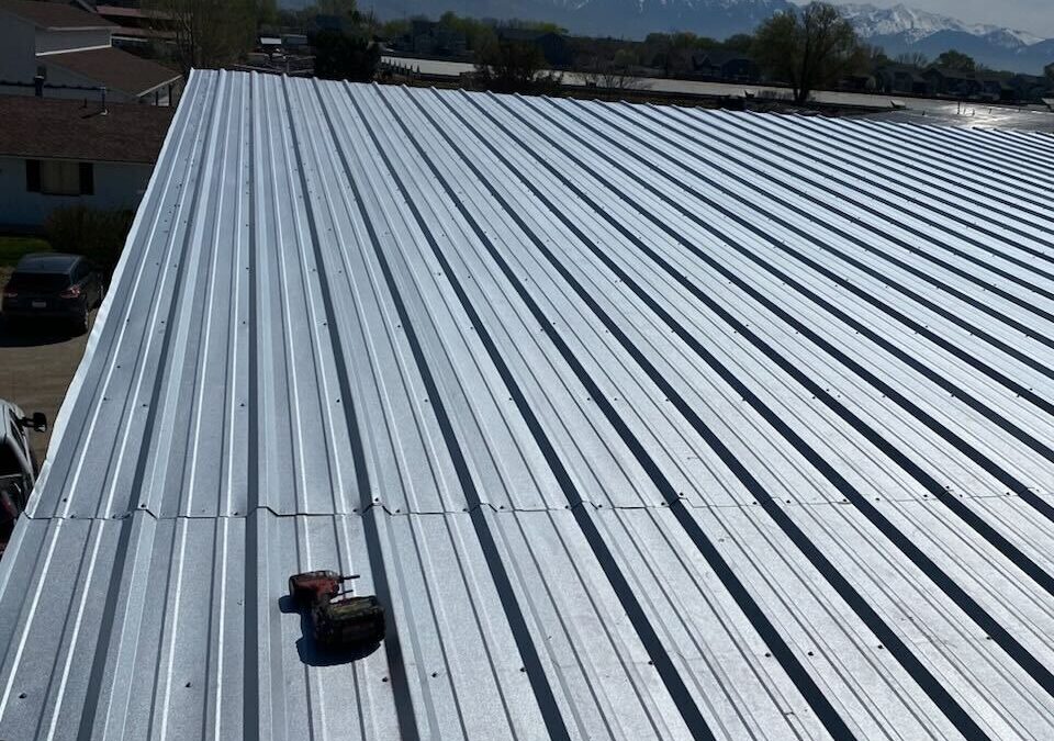 New Metal Roof Installation Lehi, Utah