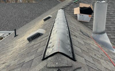 Roof Repair and Increasing Attic Ventilation in Kaysville, Utah by EagleRidge Roofing and Construction