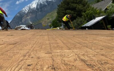 Standing Seam Metal Roof Installation in Midway, Utah