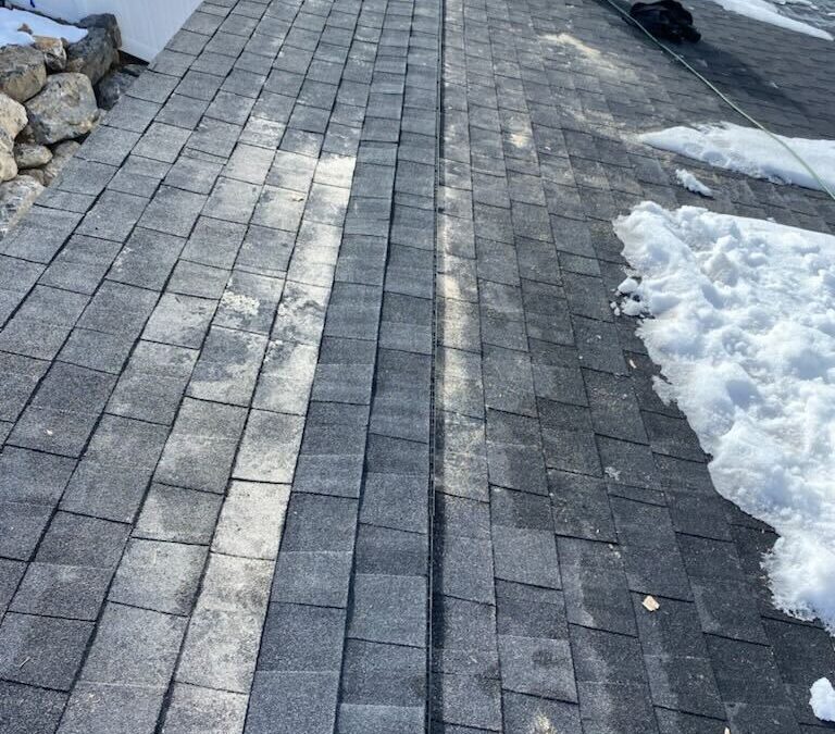 New Shingles Installed over Exhuast Vent on ADU in Cedar Hills, Utah
