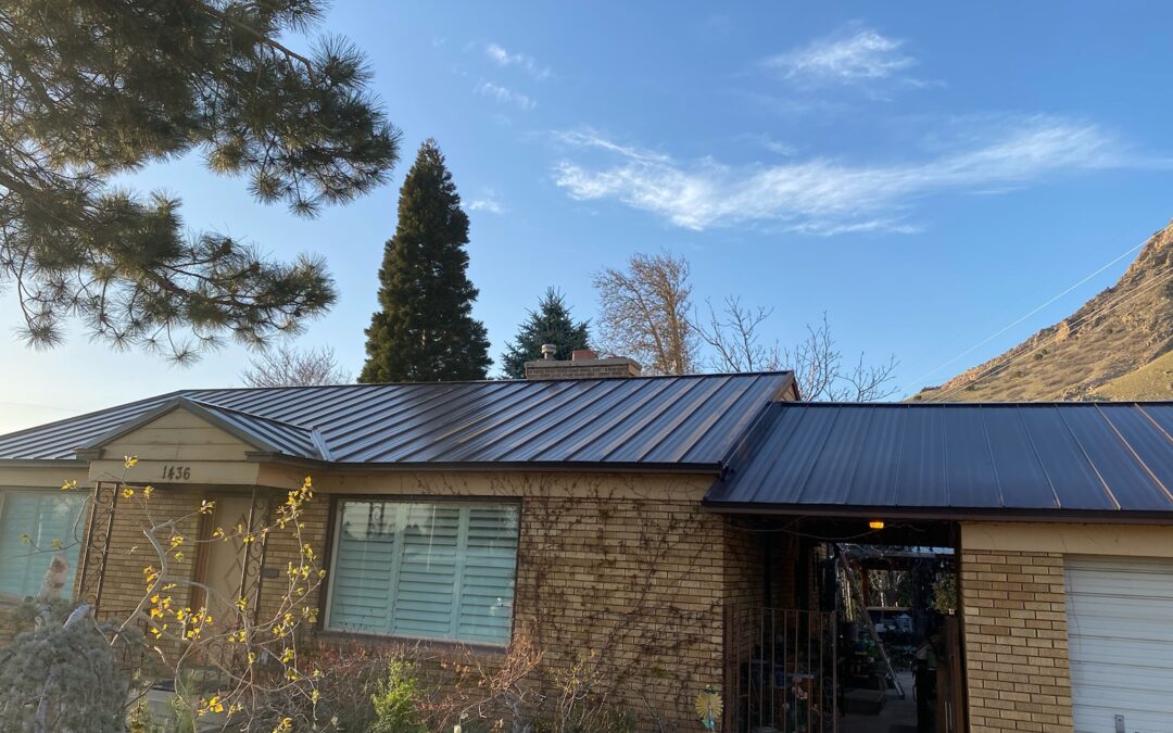 New Metal Roof Installation in Ogden, Utah