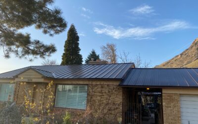 New Metal Roof Installation in Ogden, Utah
