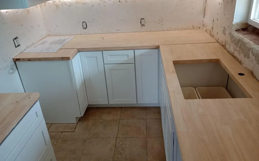 Salt Lake City Kitchen Upgrade: Butcher Block Countertops