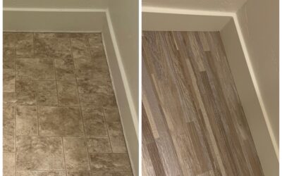 Bathroom Floor Remodel in Fruit Heights, Utah