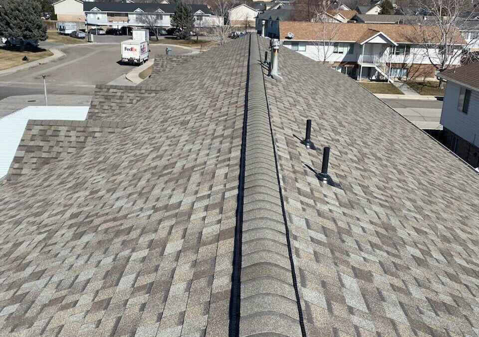 New Roof on Fourplex in Pleasant Grove Utah by EagleRidge Roofing and Construction
