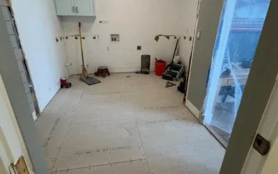 Transforming Spaces: Our Tile Removal Project in Kaysville, Utah