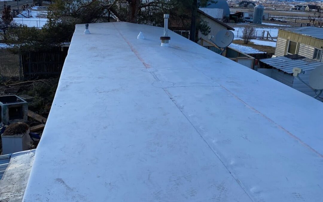 Mobile Home TPO Installation in Heber, Utah