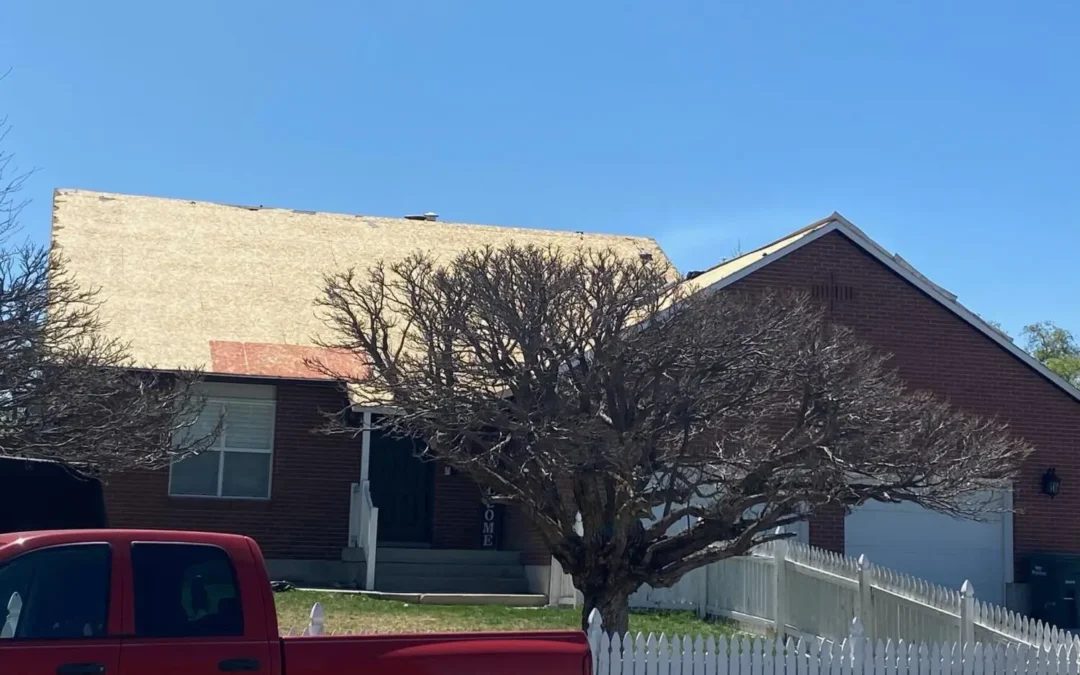 New Roof Installed: West Valley Landmark Moire Black Shingles