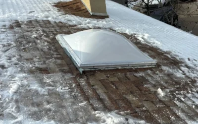 The Process of Replacing a Skylight on an Asphalt Roof