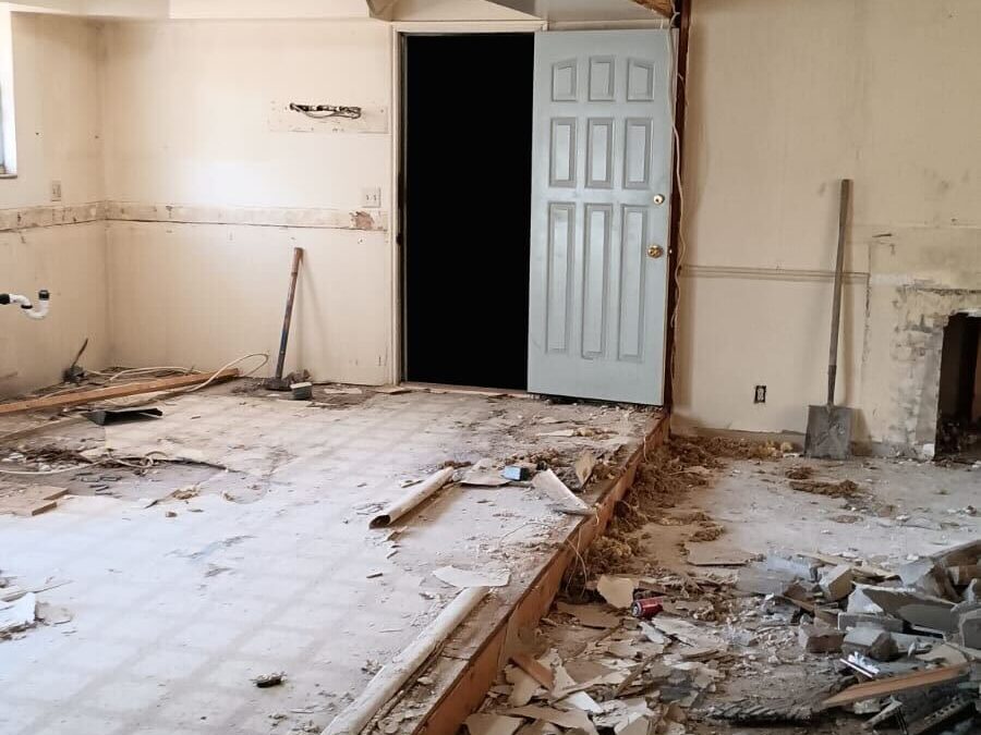 Full Home Remodel Underway – Murray, Utah