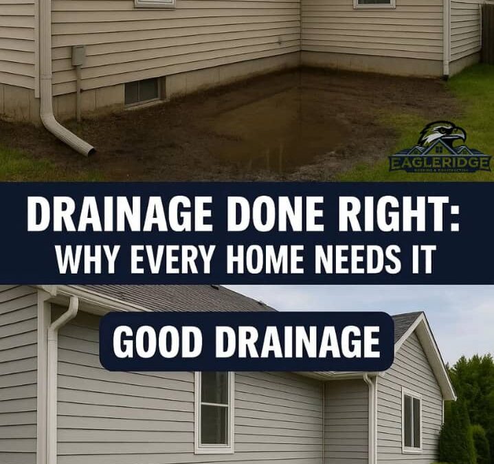 🚨 Don’t Let Water Win – Protect Your Home from the Ground Up | Drainage Done Right: Why Every Home Needs It
