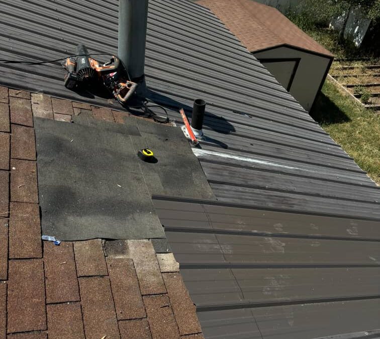 Swamp Cooler Removal & Metal Roof Patch – Heber, Utah