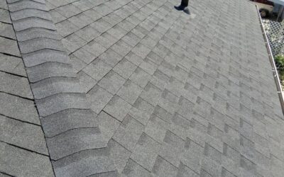 Premium Roof Replacement with Landmark Moire Black Shingles – Roy, Utah