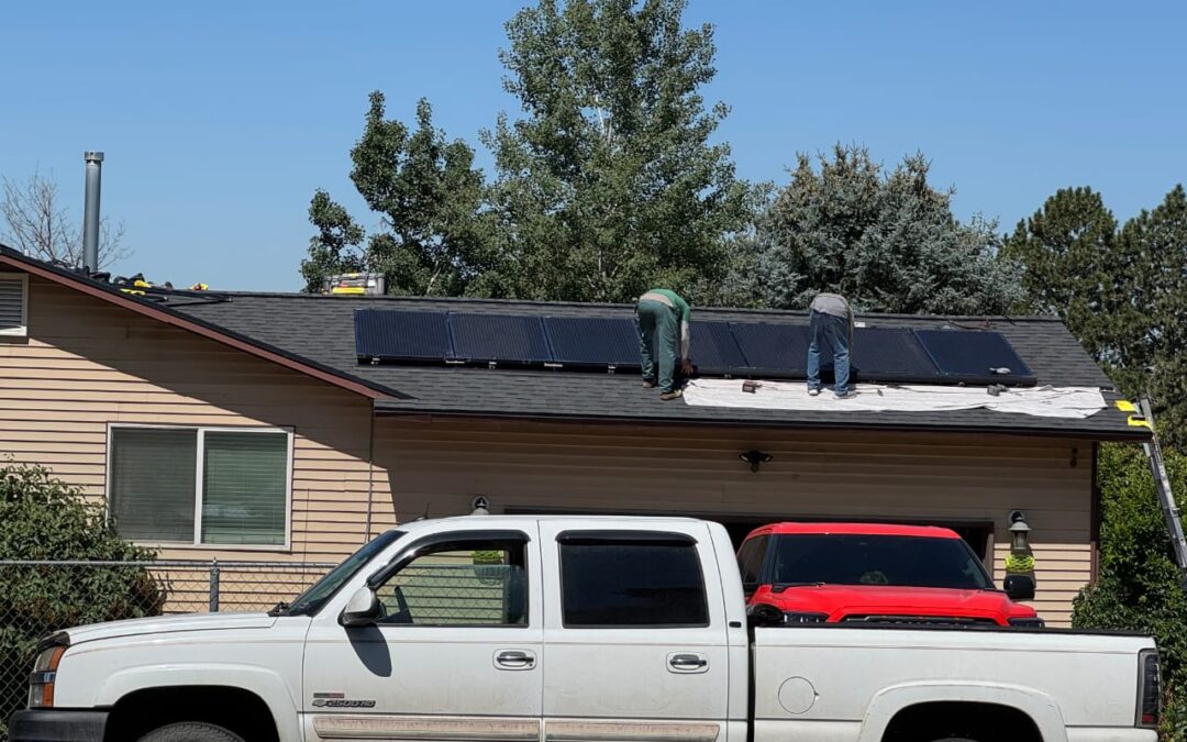 Full Roof Replacement Plus Solar Panel Reinstallation – Layton, Utah