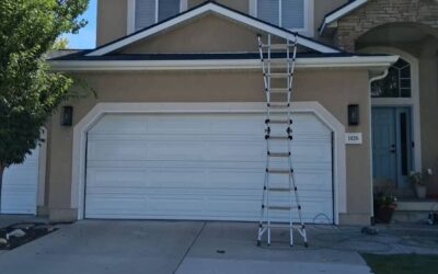 Elegant Roof Upgrade with Landmark Moire Black Shingles in American Fork, Utah