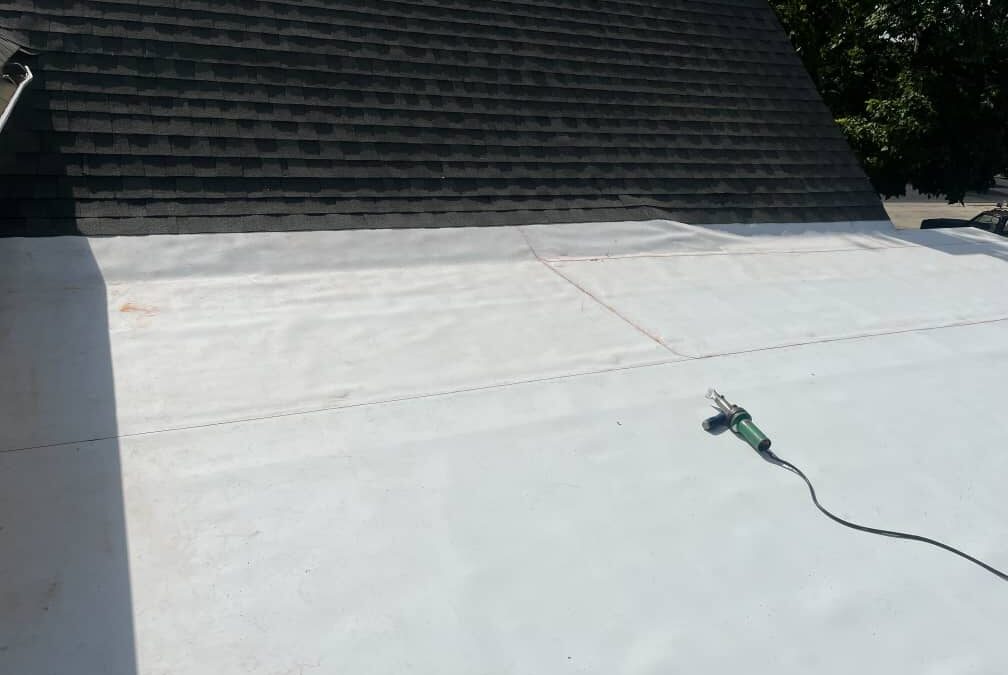 TPO Roof Installation in Layton, Utah